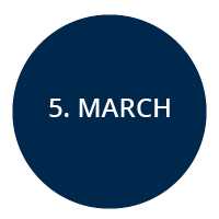 5. March