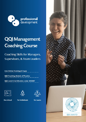Get our QQI Management Coaching Course Brochure