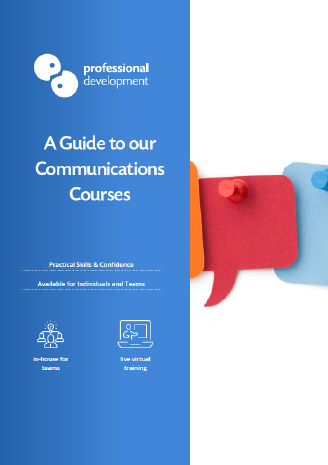Download our Guide to Communications Courses