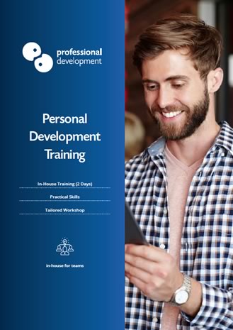 
		
		Personal Development Training Course
	
	 Course Borchure