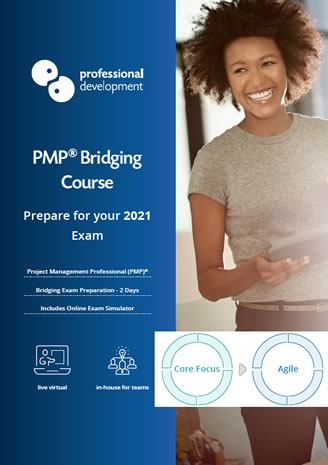 
		
		PMP® Bridging Course
	
	 Brochure