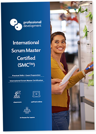 
		
		Scrum Master Certified (SMC<sup>TM</sup>) Training Course
	
	 Brochure