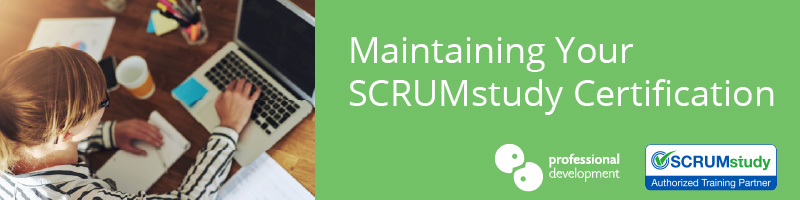 SCRUMstudy Recertification Information