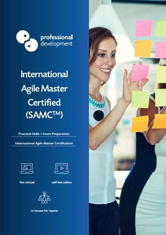 Get our Agile Master Certified Brochure