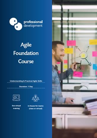 
		
		Agile Foundation Course
	
	 Brochure