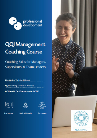 Download our QQI  Management Coaching Brochure
