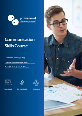 Download our PDF Communications Course brochure