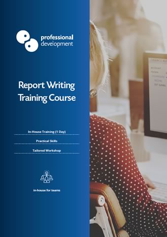 
		
		Report Writing Training Course
	
	 Brochure