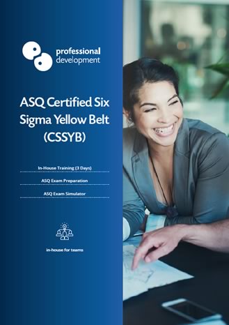 
		
		ASQ Certified Six Sigma Yellow Belt Course
	
	 Brochure