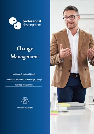 
		
		Change Management Training Course
	
	 Brochure