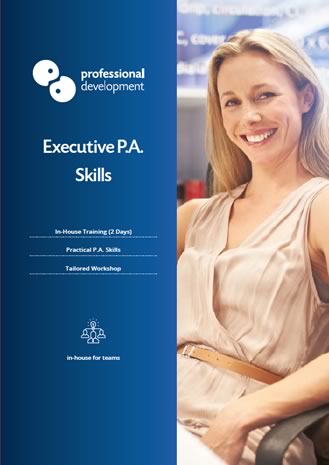 
		
		Executive PA Training Course
	
	 Brochure