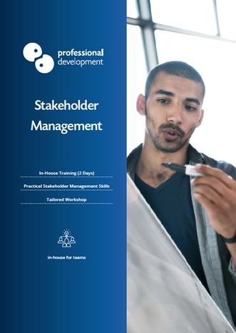 
		
		Stakeholder Management Course
	
	 Brochure