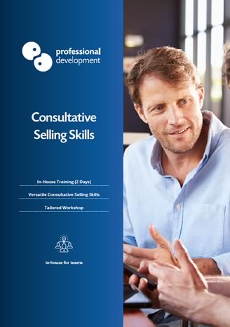 
		
		Consultative Selling Skills Course
	
	 Brochure