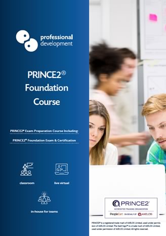 
		
		PRINCE2® Foundation Course
	
	 Brochure