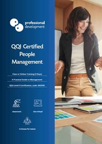 Download a People Management Courses Dublin Brochure