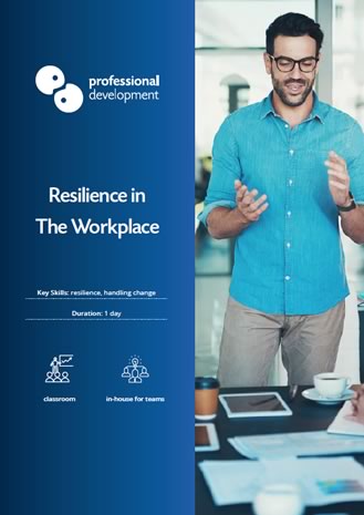 
		
		Resilience in the Workplace
	
	 Brochure