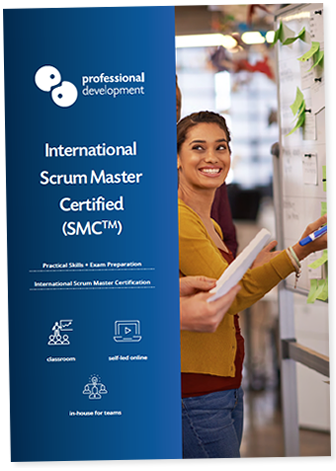 
		
		Scrum Master Certified (SMC<sup>TM</sup>) Training Course
	
	 Course Borchure